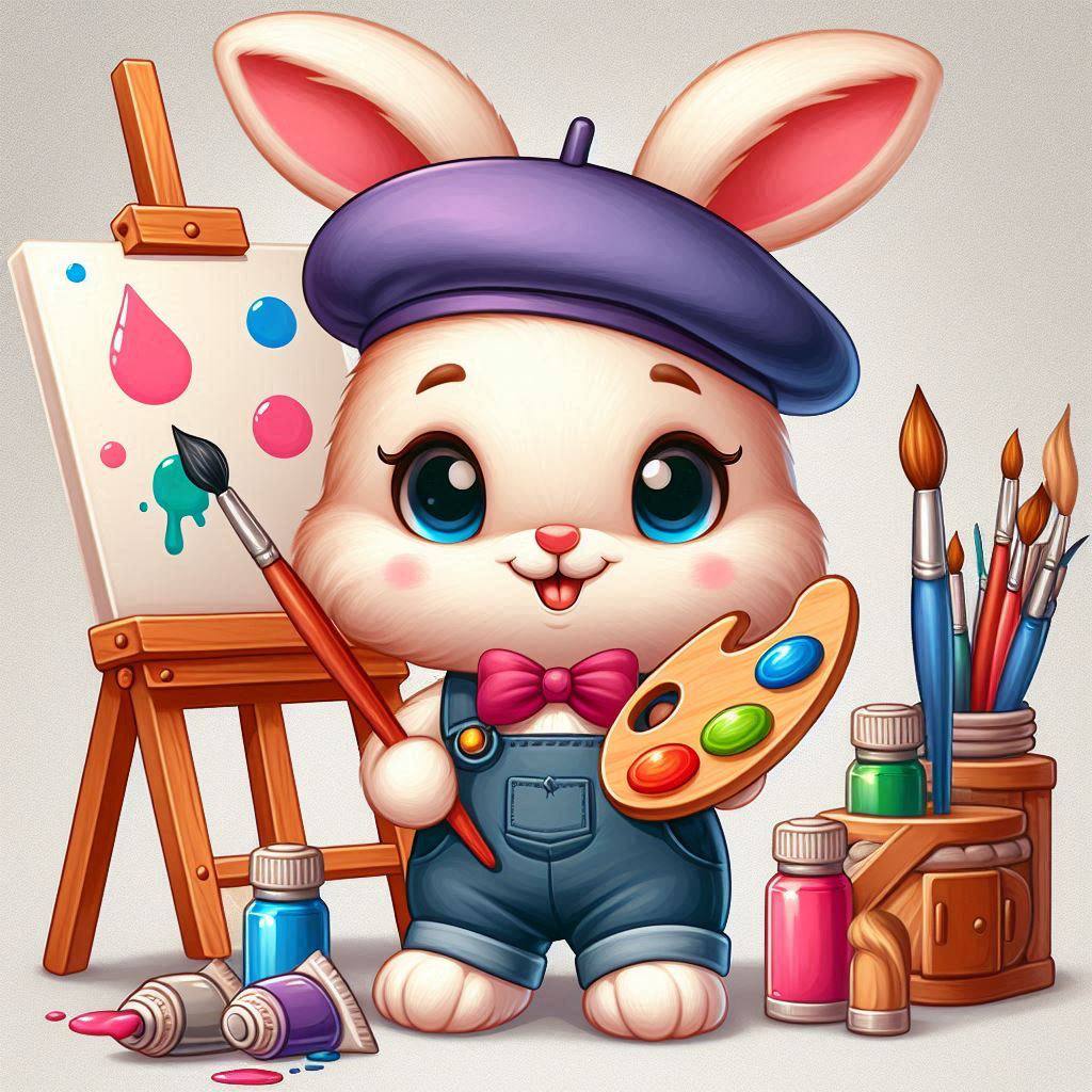 Painter rabbit